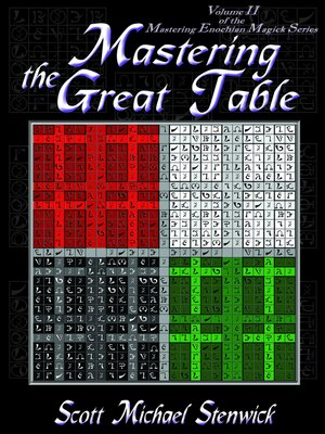 cover image of Mastering the Great Table Volume II of the Mastering Enochian Magick Series